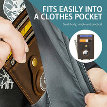 Load image into Gallery viewer, Locator Leather Card Holder