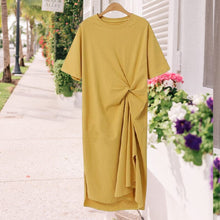 Load image into Gallery viewer, Plus Size Loose Casual Long T-shirt Dress