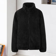 Load image into Gallery viewer, Polar Fleece Stand Collar Jacket