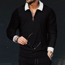 Load image into Gallery viewer, Printed Men's Long Sleeve Shirt