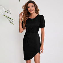 Load image into Gallery viewer, Comfortable Round Neck Dress