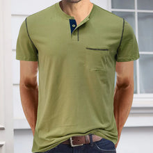 Load image into Gallery viewer, Solid Color Casual Short Sleeve T-Shirt