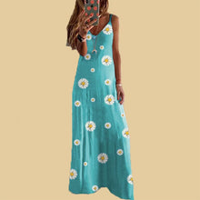 Load image into Gallery viewer, Daisy Print Slip Dress