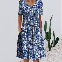 Load image into Gallery viewer, Elegant Round Neck Dress