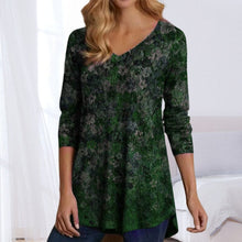 Load image into Gallery viewer, V Neck Loose Fit T-shirt