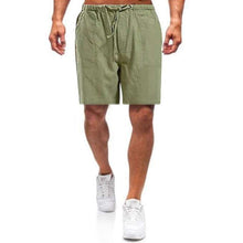Load image into Gallery viewer, Casual Men's Casual Linen Shorts