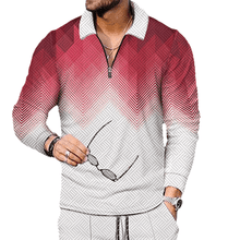 Load image into Gallery viewer, Printed Men's Long Sleeve Shirt