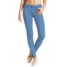 Load image into Gallery viewer, Autumn and winter women's skinny denim trousers