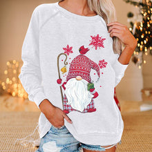 Load image into Gallery viewer, Santa Snowflake Sweatshirt