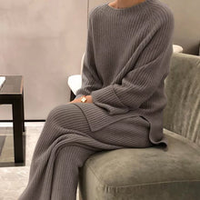Load image into Gallery viewer, 2 Piece Knit Outfit Sweater Set