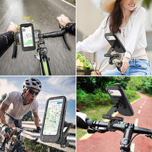 Load image into Gallery viewer, Waterproof Bicycle & Motorcycle Phone Holder