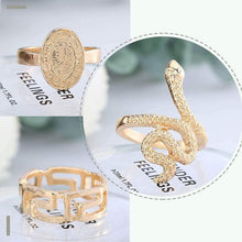 Load image into Gallery viewer, Vintage Knuckle Rings Set