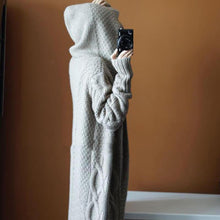 Load image into Gallery viewer, Women's Long Sweater Coat