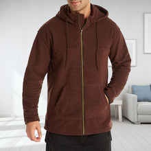 Load image into Gallery viewer, Zip-up Hooded Jacket