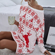 Load image into Gallery viewer, Christmas Knit Dress