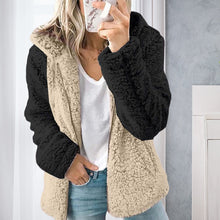 Load image into Gallery viewer, Hooded Plush Autumn Winter Jacket