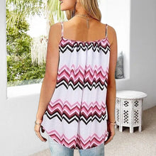 Load image into Gallery viewer, Summer Women's Printed Loose Plus Size Camisole Top