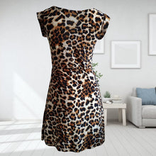 Load image into Gallery viewer, Sleeveless Leopard Dress