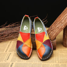 Load image into Gallery viewer, New Fashion Women's Leather Flat Shoes