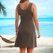 Load image into Gallery viewer, Women's Solid Color Sexy V-Neck Twist Dress