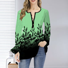 Load image into Gallery viewer, Open Collar Ruffle Sleeve Oversized T-Shirt
