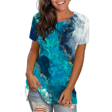 Load image into Gallery viewer, Women's Casual Loose Round Neck Short-sleeved Top