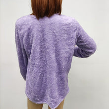 Load image into Gallery viewer, Plush Beaded Long Sleeve Sweater