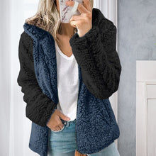 Load image into Gallery viewer, Hooded Plush Autumn Winter Jacket