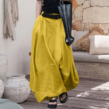 Load image into Gallery viewer, High Waist Slim All Match Long Dancing Skirt