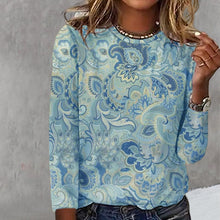 Load image into Gallery viewer, Vintage Print Cotton Shirt