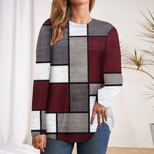 Load image into Gallery viewer, Geometric Contrast Print T-shirt