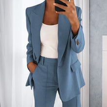 Load image into Gallery viewer, Women Long Sleeve Blazer