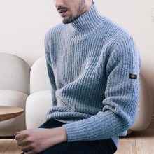 Load image into Gallery viewer, Men's Turtleneck Knit Sweater