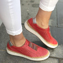 Load image into Gallery viewer, Hollow Round Toe Shoes