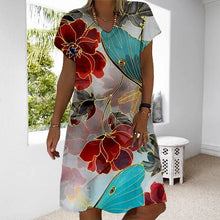 Load image into Gallery viewer, Printed Ethnic Dress