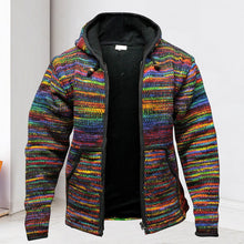 Load image into Gallery viewer, Warm Hooded Sweater Jacket