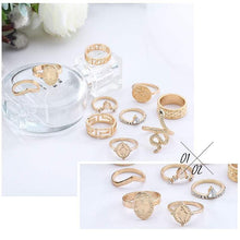 Load image into Gallery viewer, Vintage Knuckle Rings Set