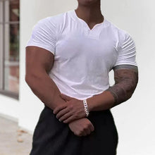 Load image into Gallery viewer, Muscle V-Neck T-Shirt