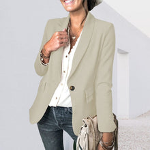 Load image into Gallery viewer, Solid Color Pocket Blazer