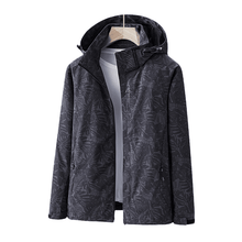 Load image into Gallery viewer, Down Stand Collar Cotton Jacket