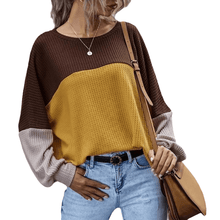 Load image into Gallery viewer, Contrast Waffle Top