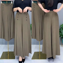 Load image into Gallery viewer, Stylish Pleated Wide-leg Pants