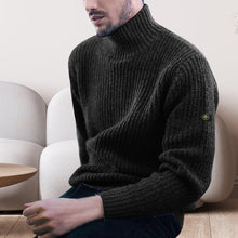 Load image into Gallery viewer, Men's Turtleneck Knit Sweater