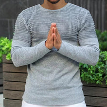 Load image into Gallery viewer, Pleated Solid Colour Stretch-slim Sports Sweater