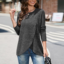 Load image into Gallery viewer, Crewneck Split Sweater