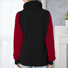 Load image into Gallery viewer, Turtleneck Zipped Fleece Sweatshirt
