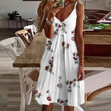 Load image into Gallery viewer, Loose Print Slip Dress