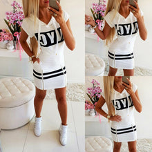 Load image into Gallery viewer, Zip Hooded Slim Fit Fashion Dress