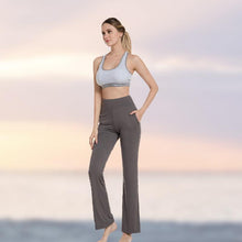 Load image into Gallery viewer, Women's High Waist and Flared Leg Yoga Pants