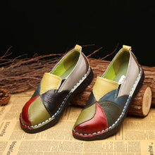 Load image into Gallery viewer, New Fashion Women's Leather Flat Shoes